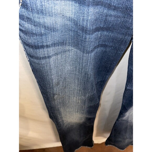 Silver Suki Women’s Bootcut Flare Jeans Sz 28x32 Blue Embroidered Western - Picture 6 of 12